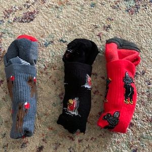 🎁Graphic tube socks 3/$25